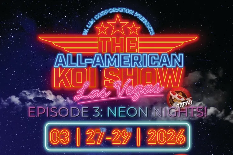 All American Koi Show 2026: Koi dünyasının en prestijli yarışması Las Vegas’a dönüyor