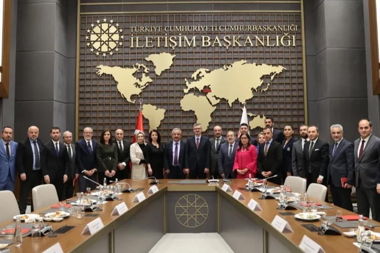 Türkiye Basın Federasyonu’ndan İletişim Başkanlığı’na ziyaret